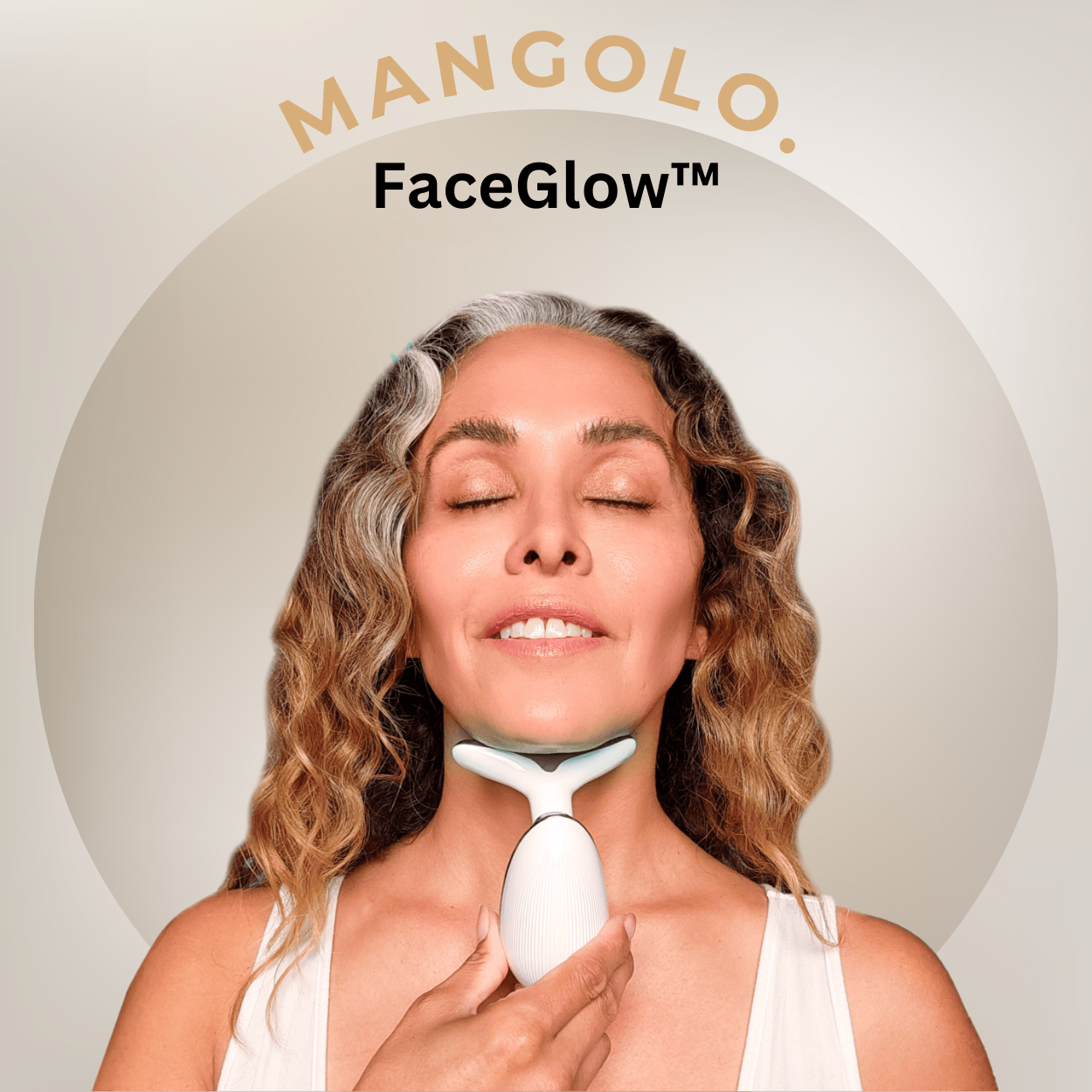FaceGlow | Anti-rynk- och uppstramande ansiktsmassageapparat