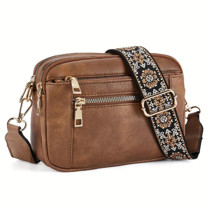 Flevos - veganskt läder crossbody-väska