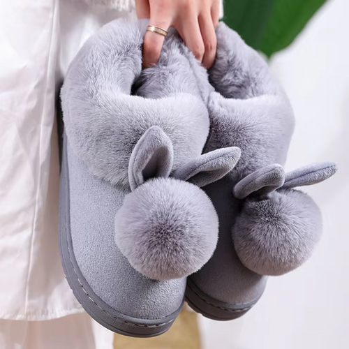 Bunnies - Fluffiga och mysiga vinterskor