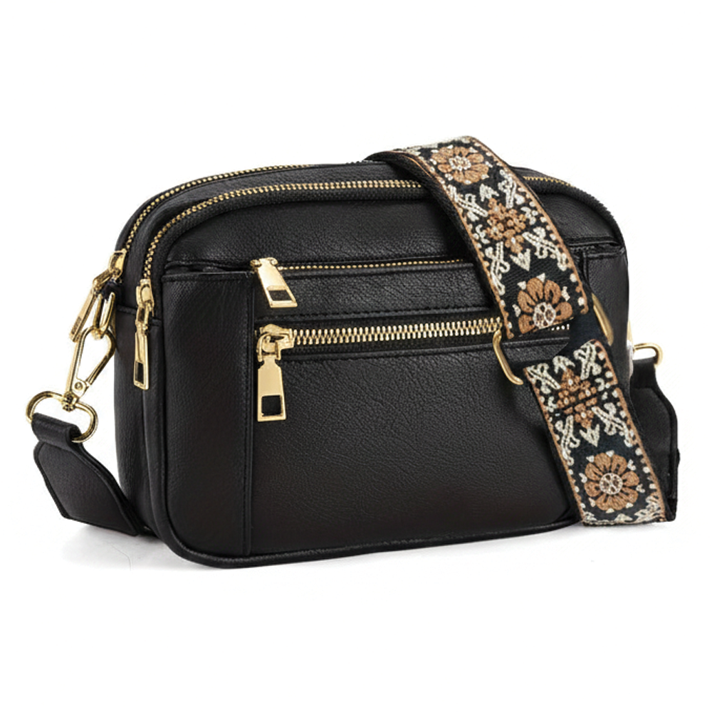 Flevos - veganskt läder crossbody-väska