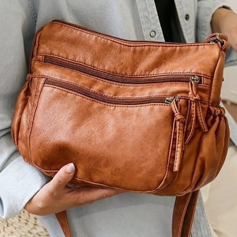 Valdey - veganskt läder crossbody-väska