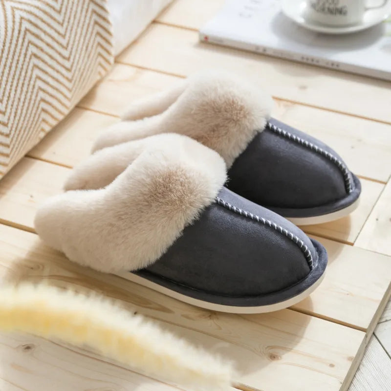 Cozy-Slides - Varma och bekväma fleecetofflor