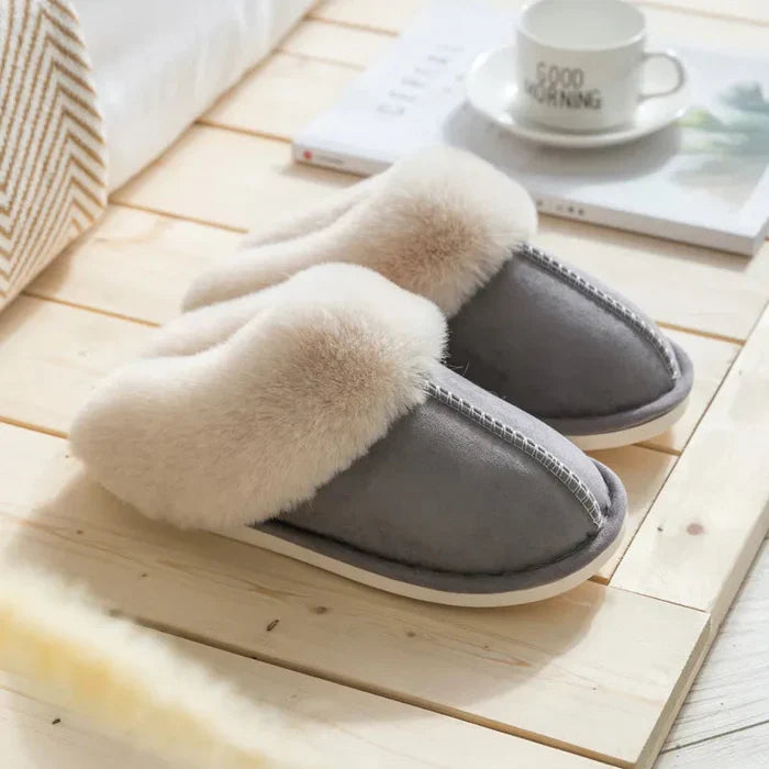 Cozy-Slides - Varma och bekväma fleecetofflor