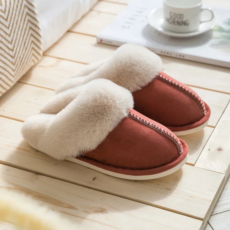 Cozy-Slides - Varma och bekväma fleecetofflor