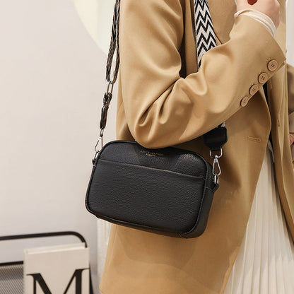 Flevos - kornat läder crossbodyväska