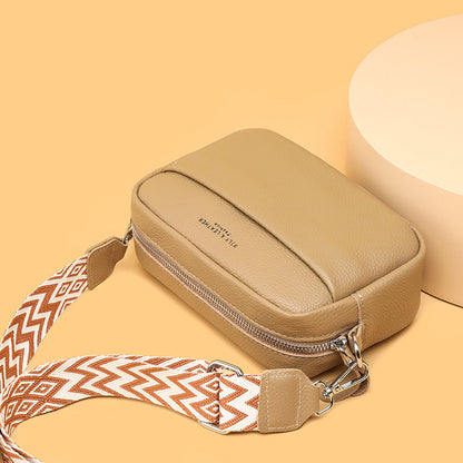 Flevos - kornat läder crossbodyväska