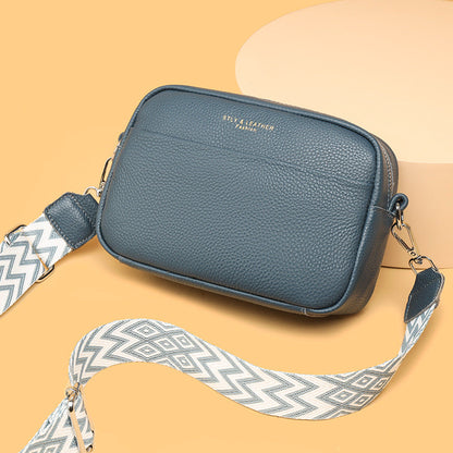 Flevos - kornat läder crossbodyväska