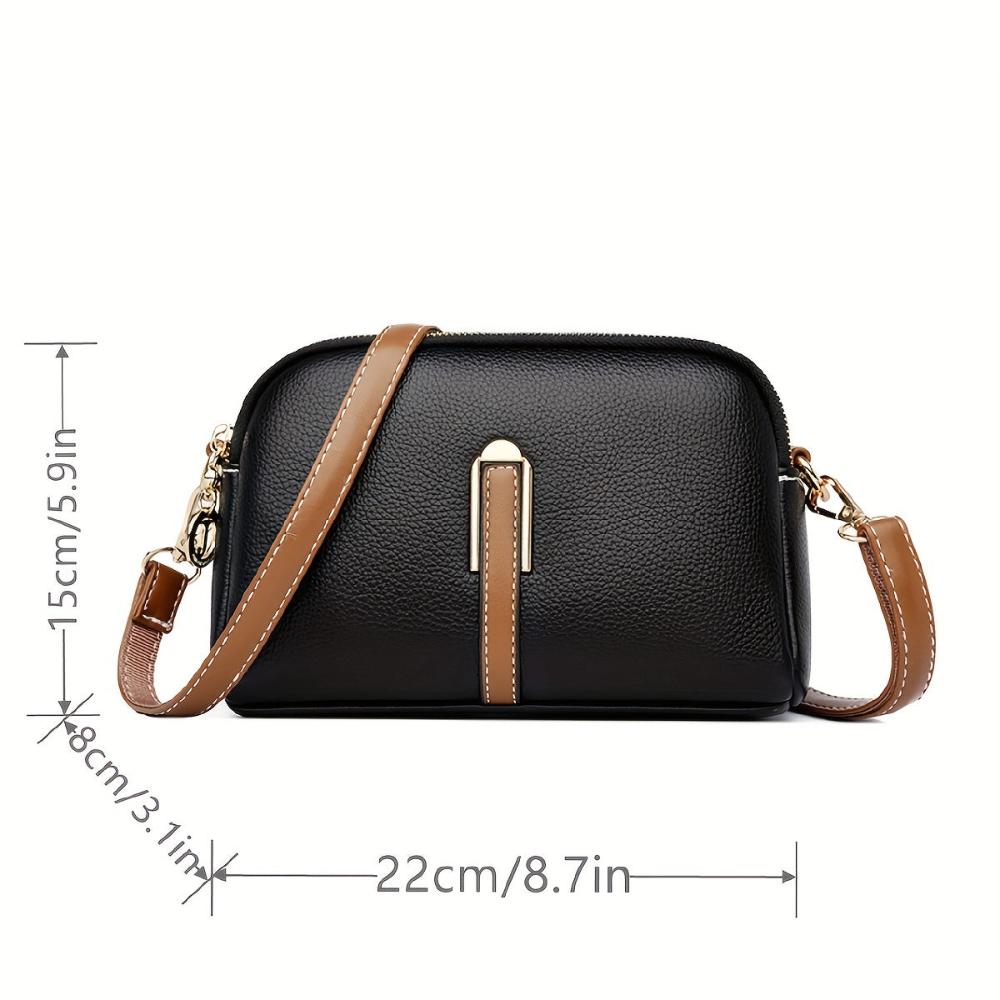 Valdey - veganskt läder crossbody-väska